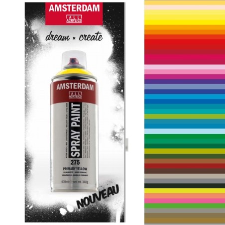 BOMBE PEINTURE acrylique 400ml