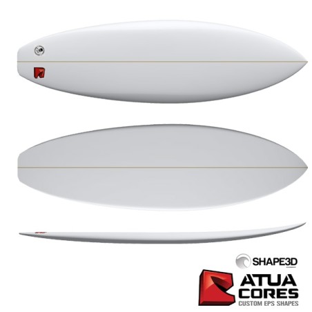 PAIN PRÉ-SHAPÉ SUP SOURCE 8'5 RWP