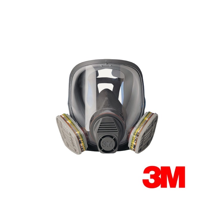 MASQUE COMPLET 6800 + FILTRES 3M A2 6055