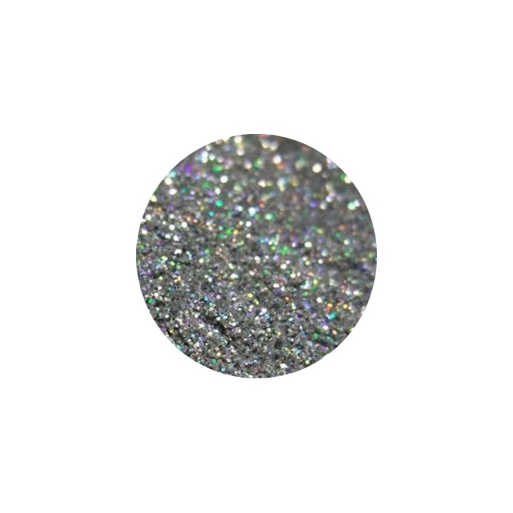 Pigments poudre paillettes hologramme argent
