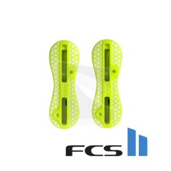 Plugs FCS II acid yellow en set de twin
