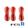 Plugs boitiers FCS II en set thruster Orange