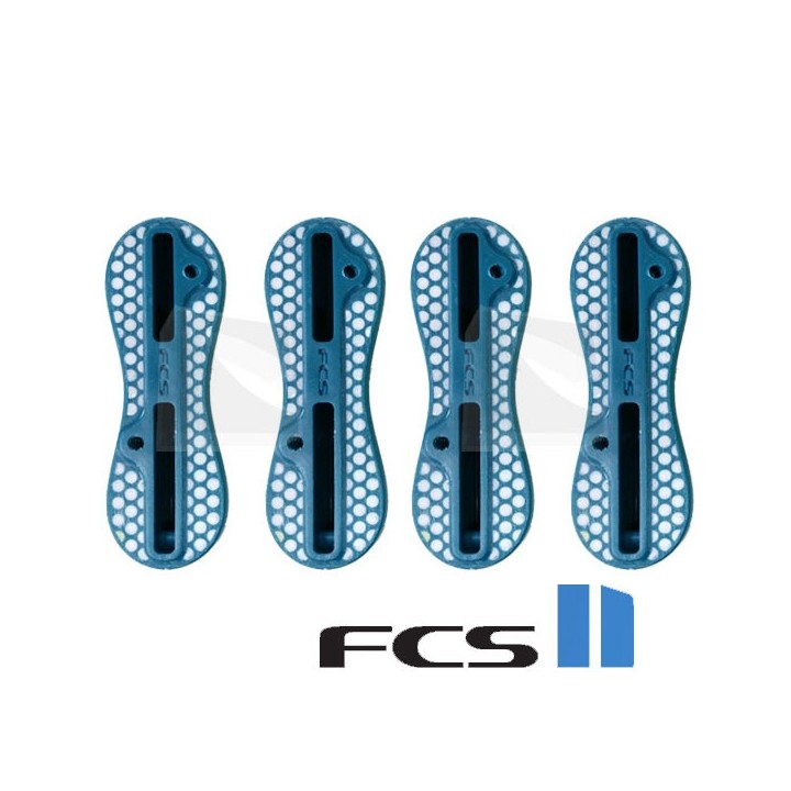 Boitiers plugs FCS II reef blue / bleu
