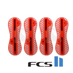 Set quad - quattro en plugs surf FCS II orange