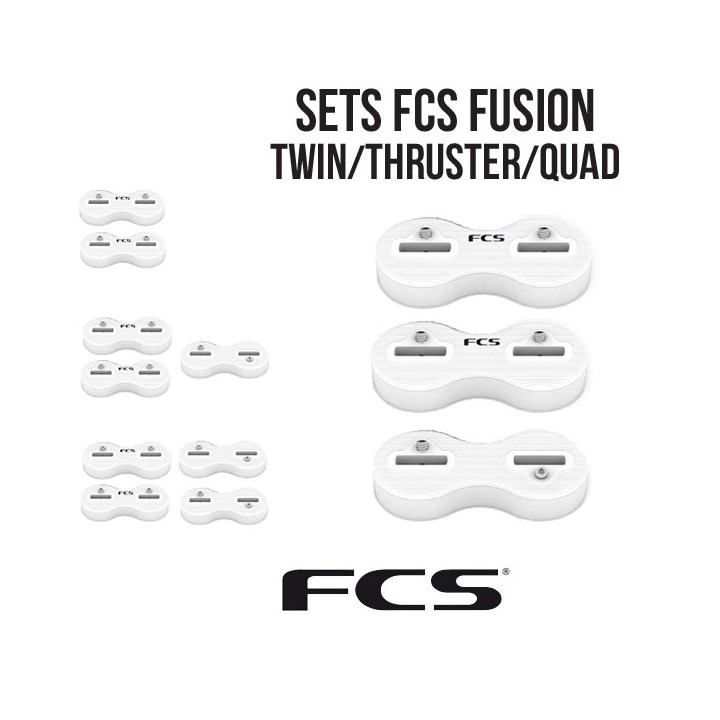 Sets FCS FUSION TWIN THRUSTER QUAD