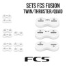 Sets FCS FUSION TWIN THRUSTER QUAD