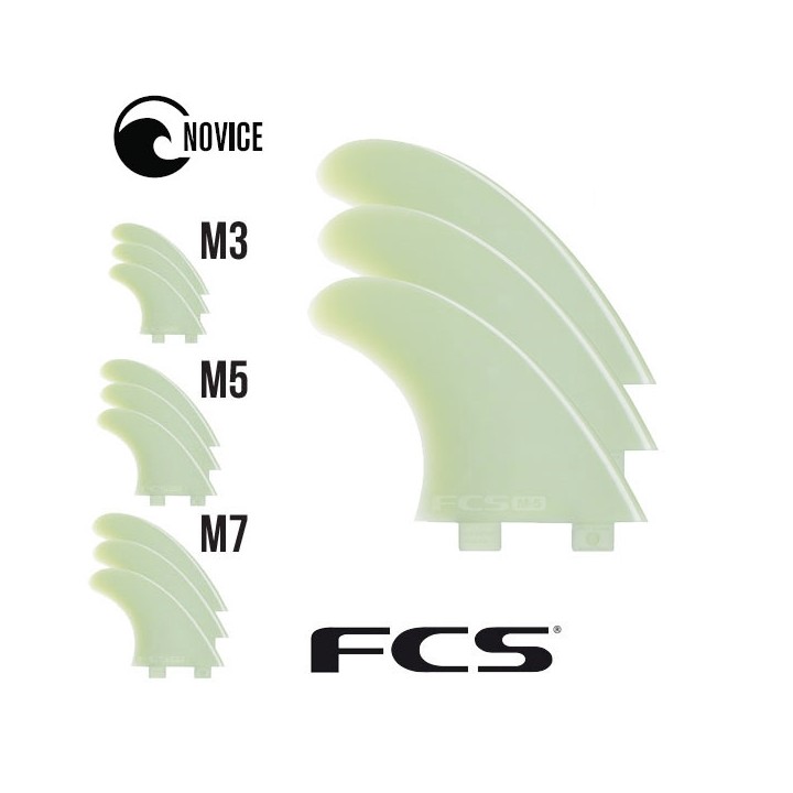 Dérives surf Dérives FCS M3, M5, M7 Glass Flex