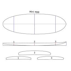 MINI EGG + PACK TISSUS et RÉSINES