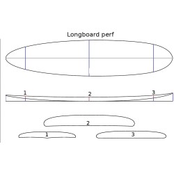 LONGBOARD PERFORMANCE + PACK TISSUS ET RÉSINES