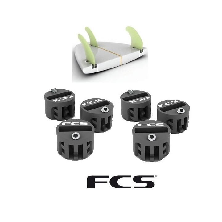 FCS I (X-2) - SET DE PLUGS EN TWIN - THRUSTER - QUAD