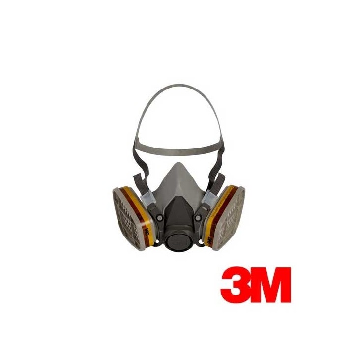 DEMI MASQUE 6200 + FILTRES 3M A2 6055
