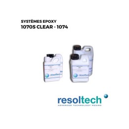 Kit 4.2kg Résines époxy 1070S - 1074 RESOLTECH