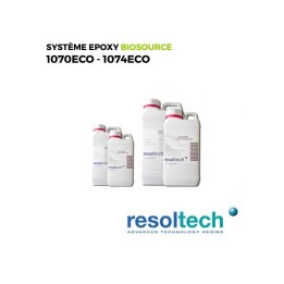 Kit 4.05kg Résines époxy BIOSOURCEE 1070ECO - 1074ECO RESOLTECH