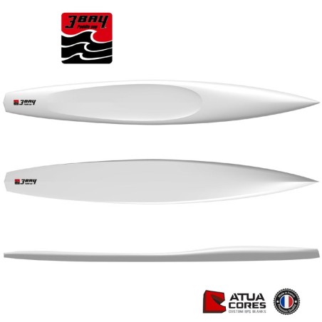 Pain mousse polystyrène Atua Cores modèle SUP RACE FLATWATER 14' 3 BAY