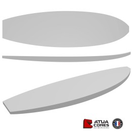 PAIN EN MOUSSE POLYSTYRENE SURF STANDARD 6'5 S SHORTBOARD