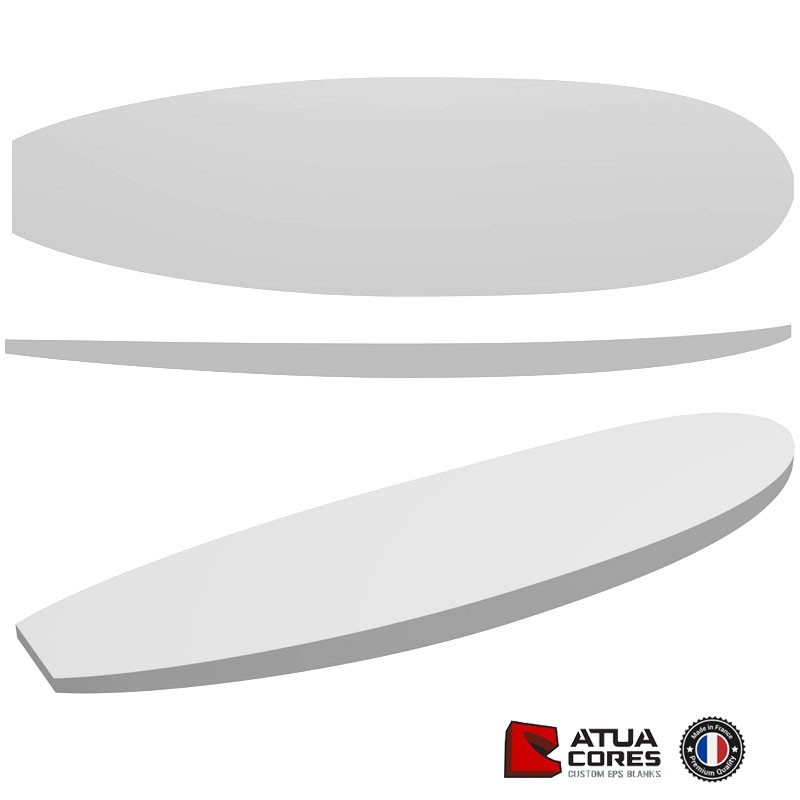 PAIN SURF POLYVALENT 7'2 MIME MOUSSE POLYSTYRENE  ATUA