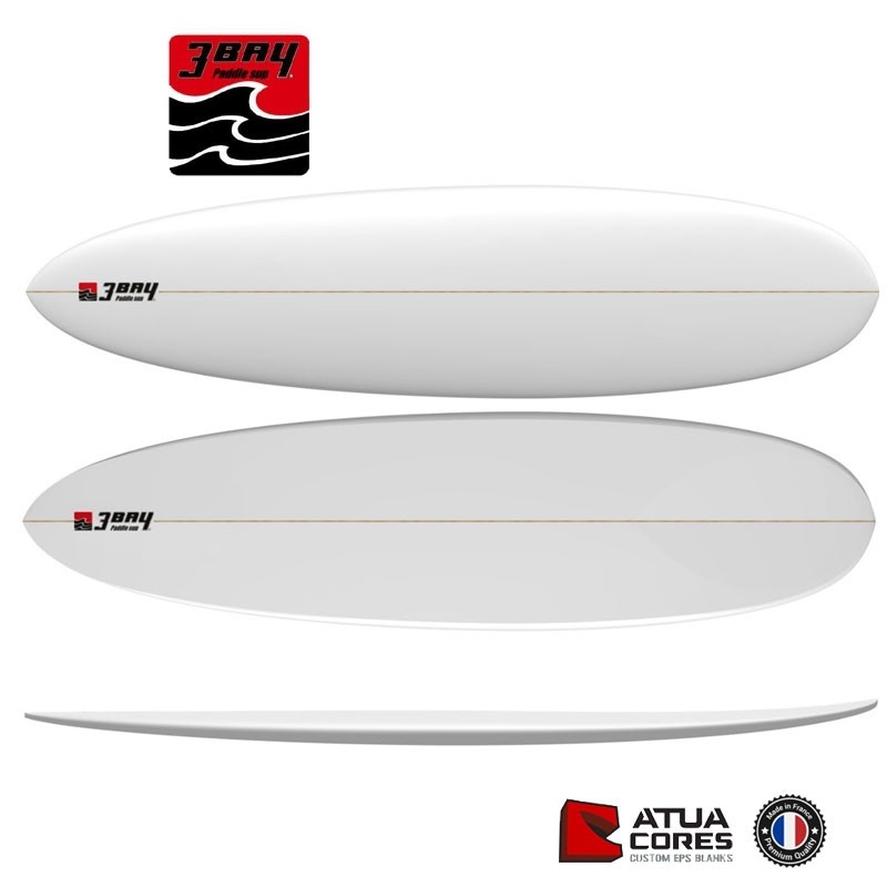 Pain pré shapé Atua modèle 3 BAY SUP ALLROUND 10'6