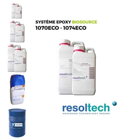 kits Résine époxy 1070ECO 1074ECO RESOLTECH