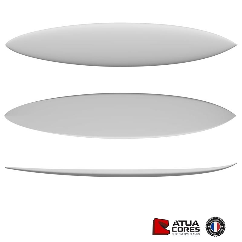 PAIN MOUSSE POLYSTYRENE Atua 2D ou 3D modèle GUN