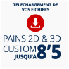 Pains surf CUSTOM 2D et 3D jusqu'à 8'5