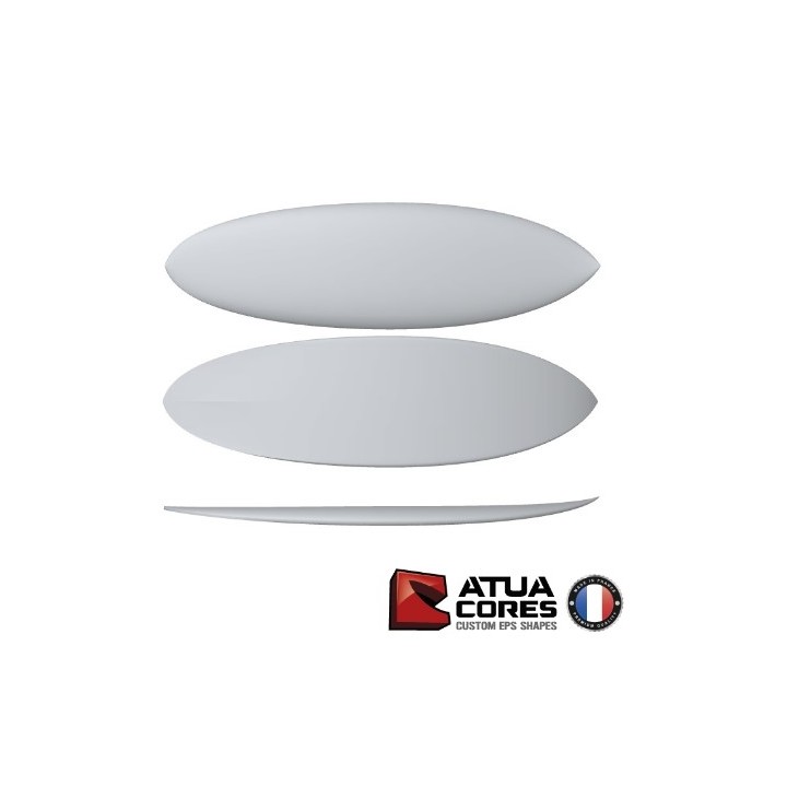 Shortboard poids lourds pain PSE 2D ou 3D Atua