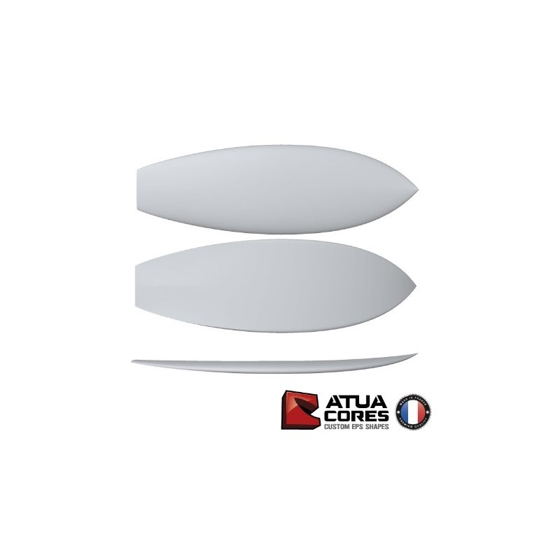 Shortboard poids lourds pain PSE 2D ou 3D Atua