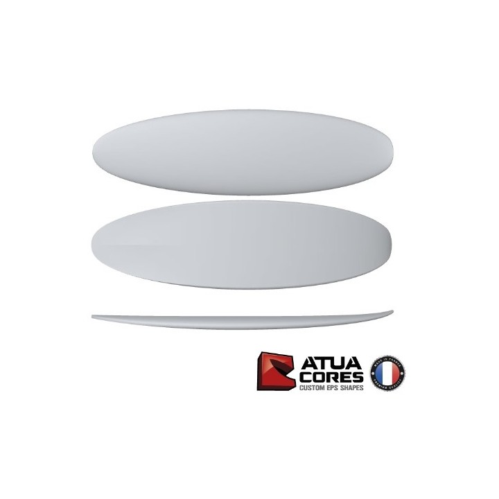 Shortboard noseless pain PSE 2D ou 3D Atua
