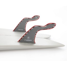 S-Wings Twin 520 Rouge Carbone