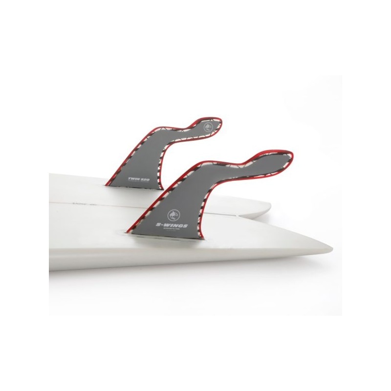 S-Wings Twin 520 Rouge Carbone
