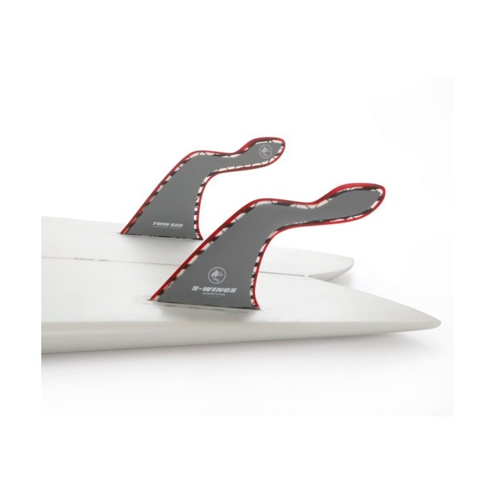 S-Wings Twin 520 Rouge Carbone