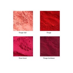 Pigments en poudre couleurs