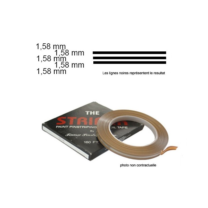 Ruban à filet pour Pin line - Atua.Cores