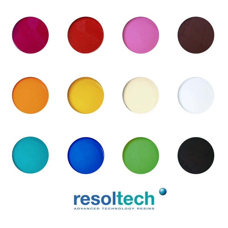 Pâtes pigmentaires époxy Résoltech