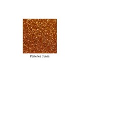 Pigments poudre paillettes CUIVRE
