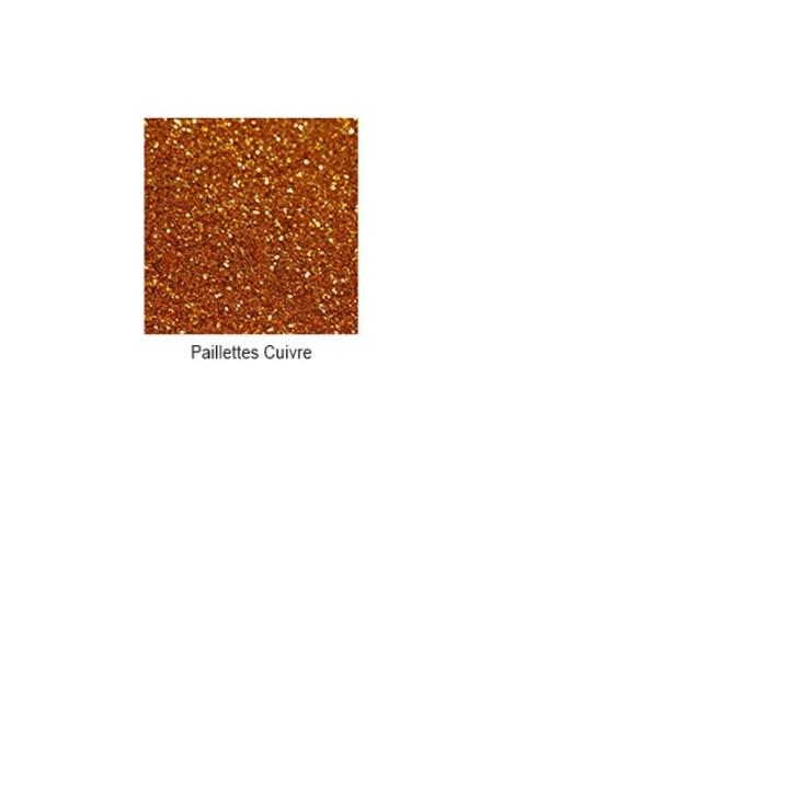 Pigments poudre paillettes CUIVRE