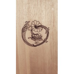 Shortboard 6'6 MONOMONO de chez KAYU en BALSA