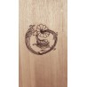 Shortboard 6'6 MONOMONO de chez KAYU en BALSA