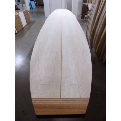 Pain 9'6 Longboard en bois BALSA à shaper