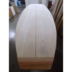Pain 9'6 Longboard en bois BALSA à shaper