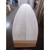 Pain 9'6 Longboard en bois BALSA à shaper