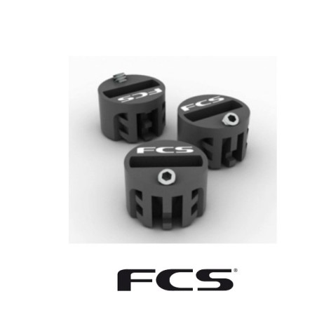Plug FCS X2 lateral ou central pour fixation dérive surf- Atua.Cores
