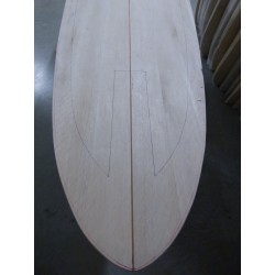 Pain LB 9'3 en bois BALSA à shaper