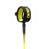 Leash FCS 6' - jaune
