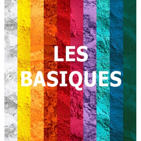 Pigments en poudre couleurs