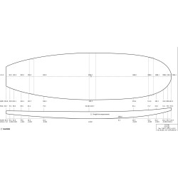 Kit diy suf midlenght egg 7'2 polystyrène