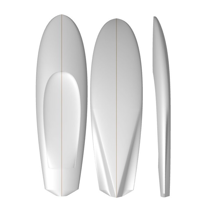 SUPFOIL DOWNWINDER - DW Style 96L À 112L - PAIN PSE 2D ou 3D