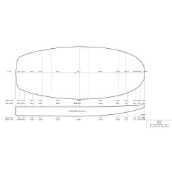 WINGFOIL - P Style 60.5L À 83L - PAIN PSE 2D ou 3D