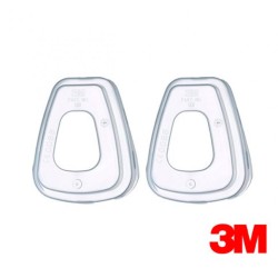 2 bagues de maintien pour filtre 3M 501