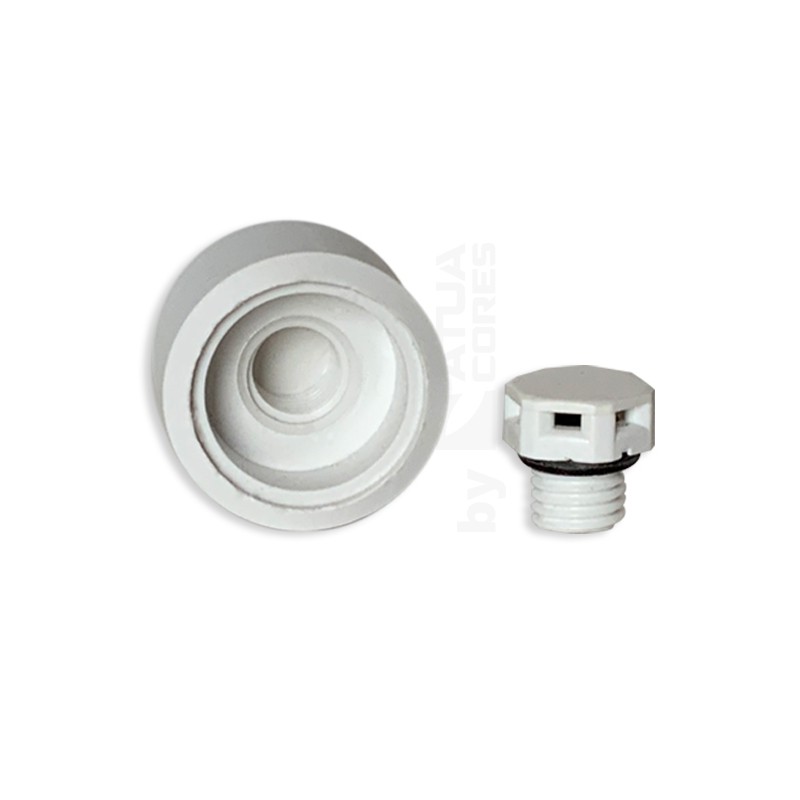 Vis décompression Goretex blanche