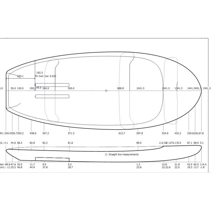 WINGFOIL NAT STYLE 65L - PAIN PSE 2D ou 3D